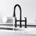 Pull Down Sprayer Kitchen Waterfall Faucet